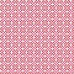 Abstract Cross Pattern generative computational art illustration