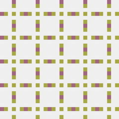 Abstract Cross Pattern generative computational art illustration