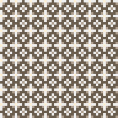 Abstract Cross Pattern generative computational art illustration