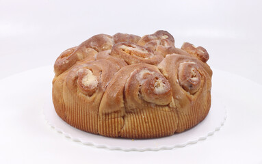 traditional sweet pastry cake of roses traditional sweet pastry cake of roses