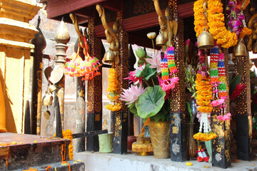 buddhist temple (wat phra that lampang luang) in lampang in thailand