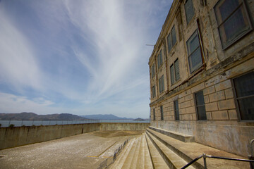 sport yard at Alcatraz