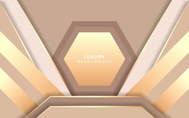 abstract luxury gold minimalist vector background