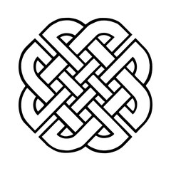 Celtic Square Pattern