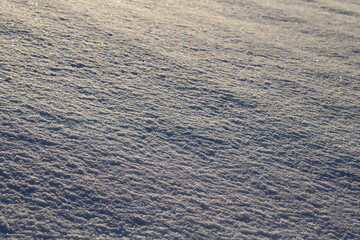 Schnee Oberfläche
