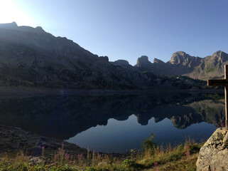 Obraz premium Lac d'Allos