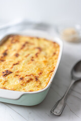 Creamy Tuna Bake With Cheese and Pasta