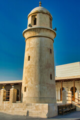 Fototapeta na wymiar Old mosque in the heart of Doha old town