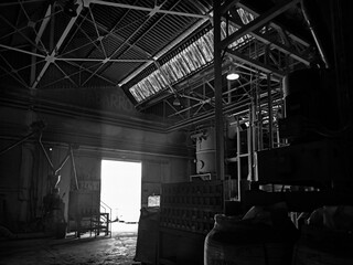 old abandoned factory