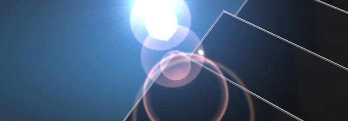 Solar panel, photovoltaic, alternative electricity source 3d