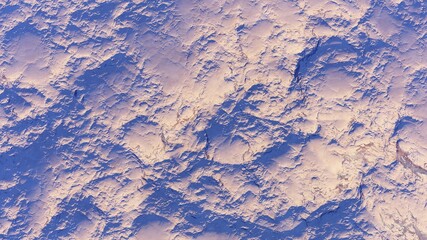 abstract cosmic texture, top view of alien planet, texture of th exo planet, abstract texture 3d render