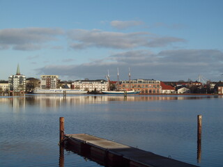 Fototapeta premium Segelschiff am Bontekai