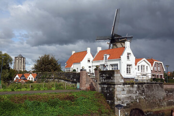 Windmühle in Zierikzee, Zeeland