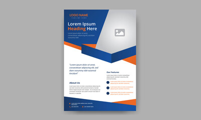 corporate flyer and  modern real estate flyer multi-purpose flyer brochure, marketing flyer, leaflets for business promotion