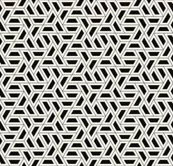 Vector seamless pattern. Modern stylish texture. Repeating geometric tiles with linear grid. Thin monochrome trellis. Trendy graphic design. Can be used as swatch for illustrator.