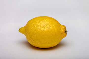 lemon on a white background
