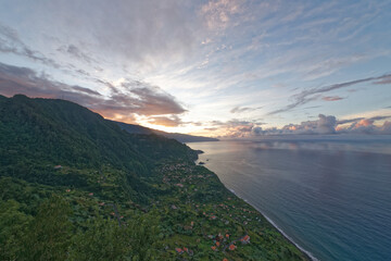 Portugal - Madeira - Miradouro das Cabanas - Abendstimmung