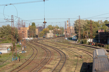 railway station in the city