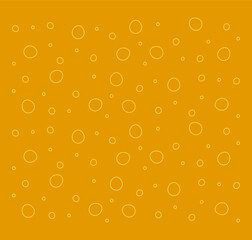 Yellow warm pattern background round dots