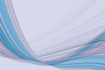 Abstract blue light waves background