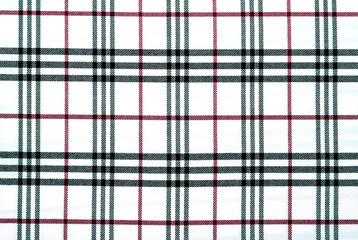 Checkered fabric. Cloth. Material for sewing clothes.