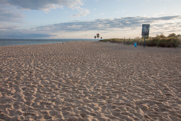 Plaża na Bałtyku