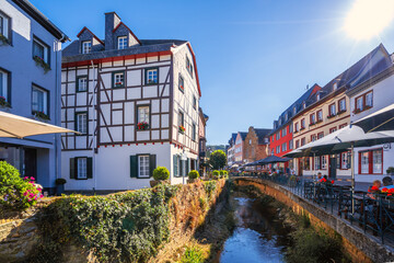 Altstadt, Bad Muenstereifel, Eifel, Deutschland 