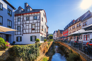 Fototapeta na wymiar Altstadt, Bad Muenstereifel, Eifel, Deutschland 