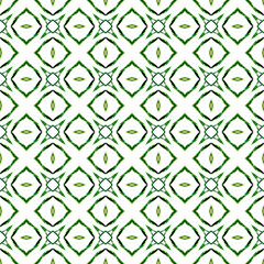 Exotic seamless pattern. Green mesmeric boho