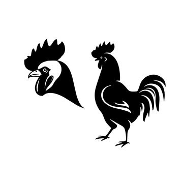 Download 198 Best Rooster Silhouette Images Stock Photos Vectors Adobe Stock