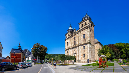 Snakt Petrus Kathedrale, Malmedy, Belgien 
