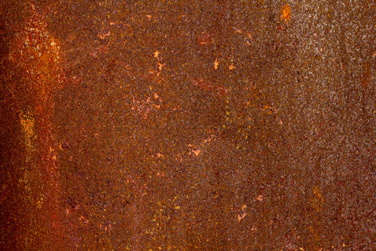 Texture Orange Rust Old Rusty Iron Barrel