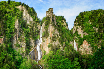 層雲峡　銀河の滝・流星の滝