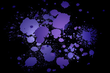 Background paint splashes gradient Color transition