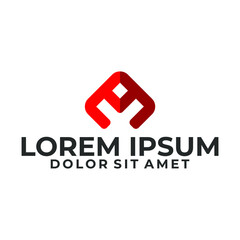 Obraz premium Initial letter eg or e9 logo template with geometric helmet illustration in flat design monogram symbol