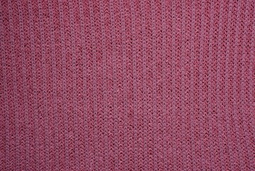  red texture from woolen fabric on part clothes