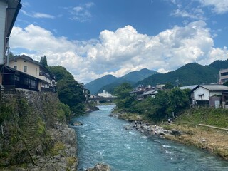 Fototapeta premium 夏の川