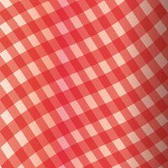 Red picnic tablecloth pattern