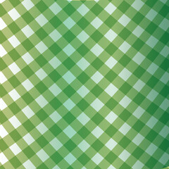 Get Ready for Spring Picnics with Adobe Stock's Trending Green and White Striped Picnic Tablecloth Pattern Illustration