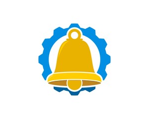 Repair gear with ringing bell inside