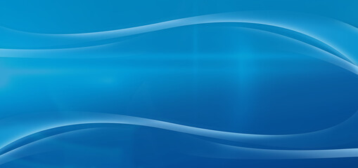 Abstract illustration of wavy lines against blue background