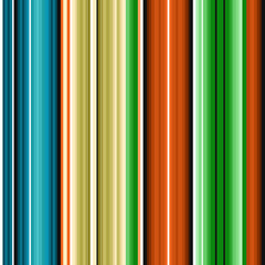 Serape seamless pattern of multicolored stripes in MexicSerape seamless pattern of multicolored stripes in Mexican traditional style. Bright vibrant stripes in green red orange blue colors for textile