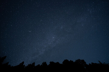Fototapeta na wymiar starry night sky