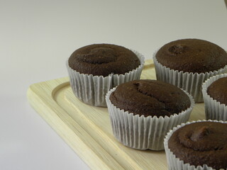 Cupcake Chocolate sem cobertura 9
Chocolate cupcake without icing 9