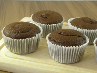 Cupcake Chocolate sem cobertura 17
Chocolate cupcake without icing 
