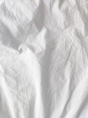 white fabric background