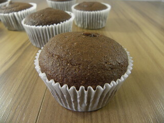 Cupcake Chocolate sem cobertura 39
Chocolate cupcake without icing 