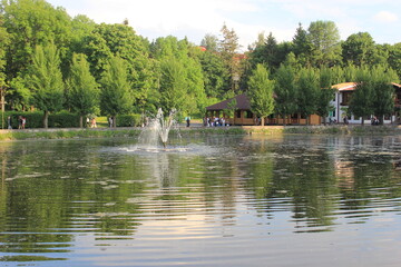 fountain in the park