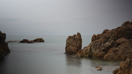 Fototapeta na wymiar 水晶浜