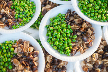 Nut - Food, Vegetable, Group of Objects, Pinto Bean, Green Color